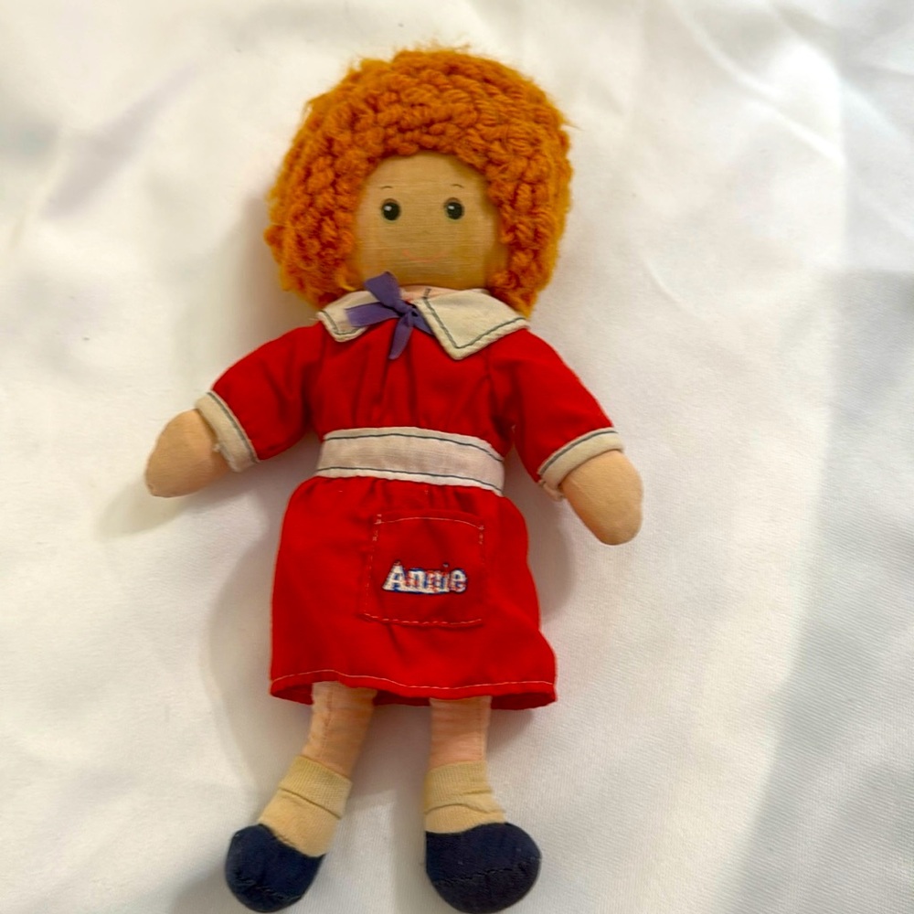 Vintage Annie stuffed cloth doll knickerbocker